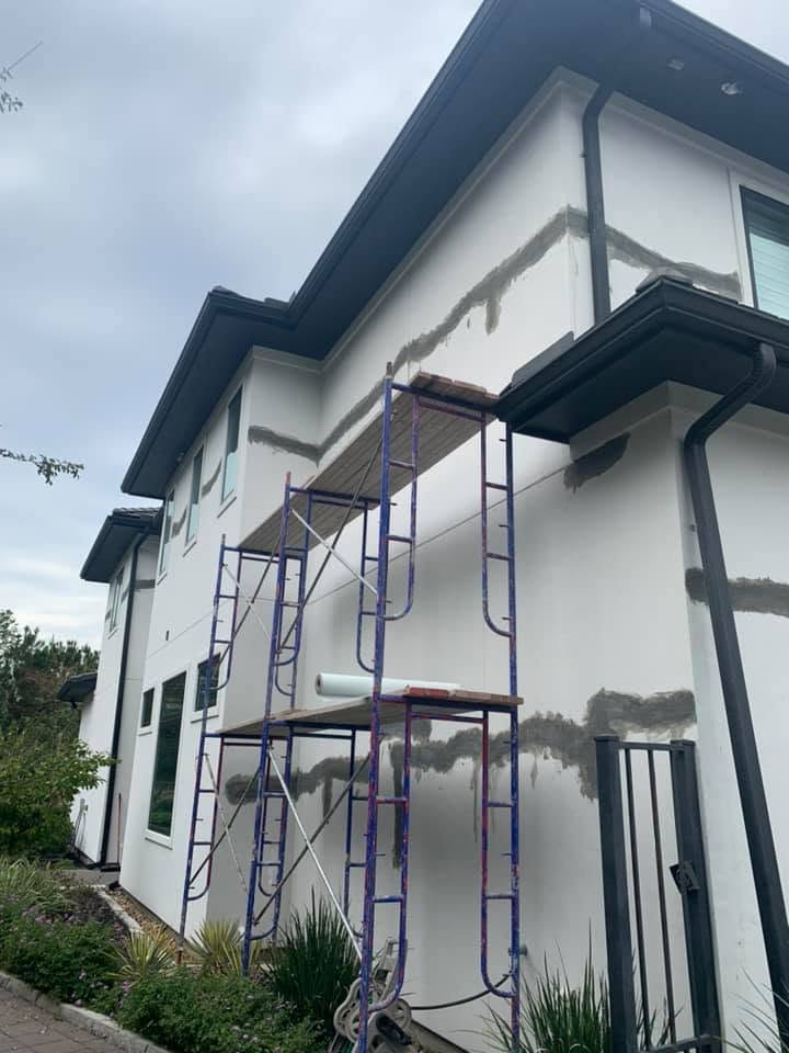 PLS exterior work on a Southeast Texas home